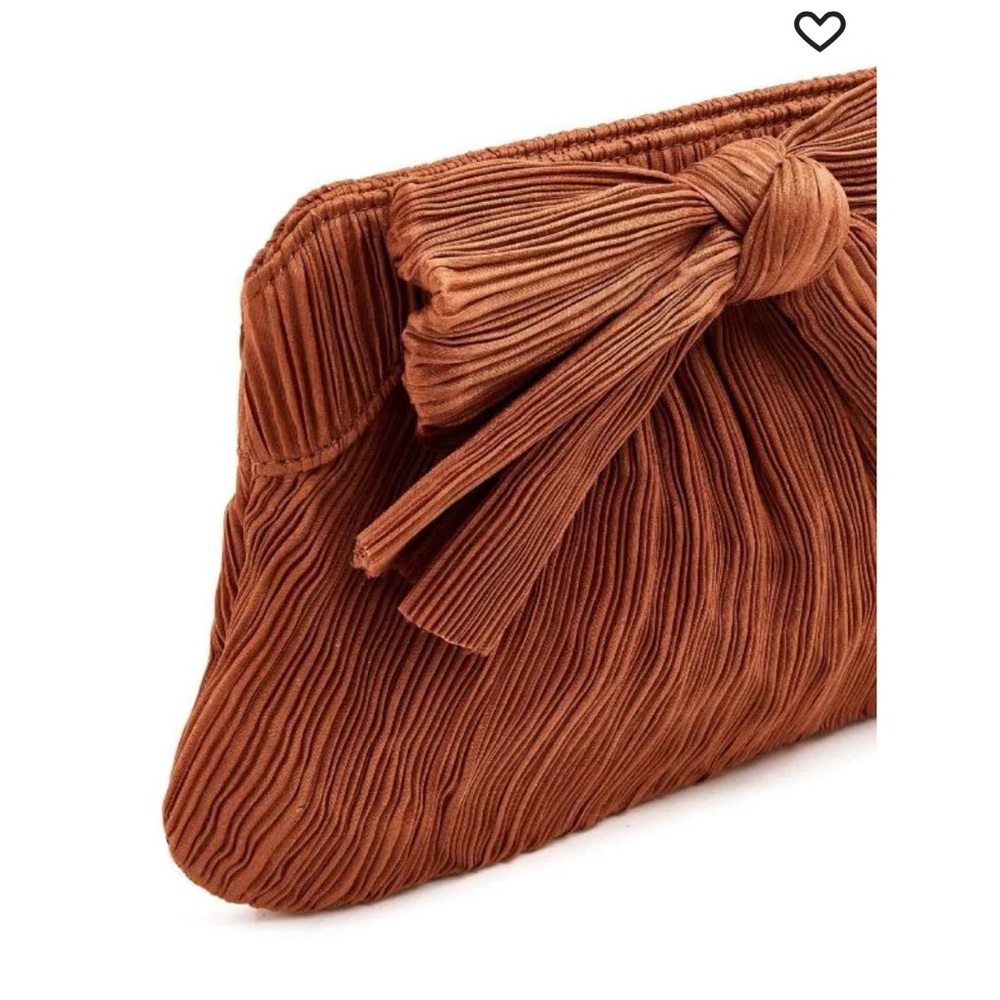 Loeffler Randall Rayne bow-detail mini clutch bag NEVER USED